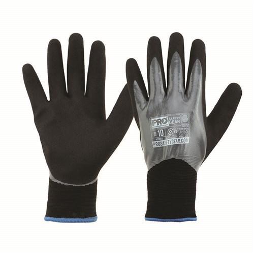Pro Choice Touchscreen Sand Grip Winter Glove With 360 Nitrile Coating And Acrylic Liner X12 - NSDWL